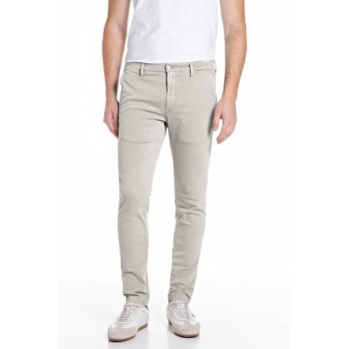 REPLAY ZEUMAR slim chino zand afbeelding