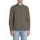 REPLAY linnen regular casual overhemd groen
