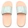Reef badslippers blauw/koraal