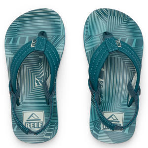 Little Ahi slippers petrol