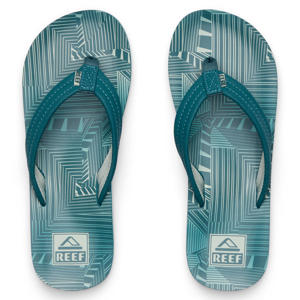 Kids Ahi slippers petrol
