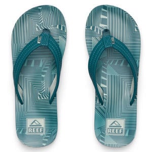 Kids Ahi slippers petrol
