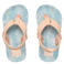 Reef teenslippers blauw/koraal