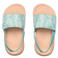 Reef slippers blauw/koraal