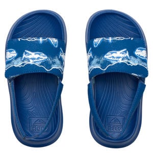slippers blauw