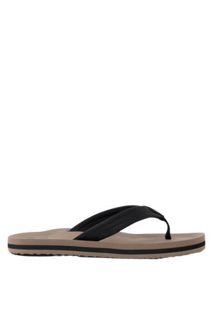 Kids Ahi slippers zwart/bruin