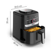 thumbnail: Tefal  Easy Fry Smart & Silence EY5728 5L stille air fryer