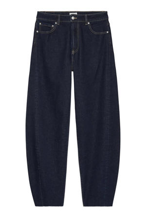 barrel jeans dark blue denim