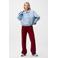 Catwalk Junkie wide leg regular waist broek rood