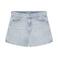 Indian Blue Jeans wide leg high waist short light blue denim