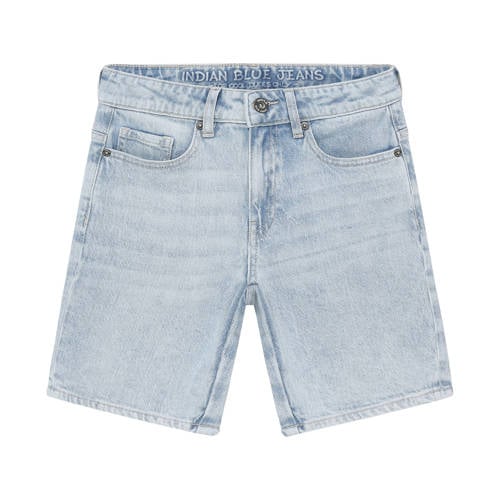 Indian Blue Jeans denim loose short light blue denim afbeelding