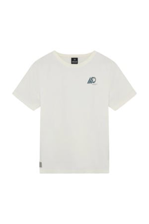 T-shirt met backprint wit