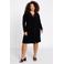 YOEK jurk Plus Size - zwart