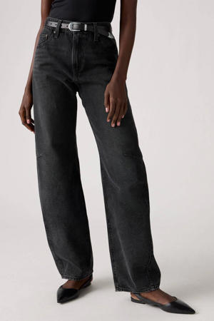 BAGGY DAD BARREL barrel jeans black denim