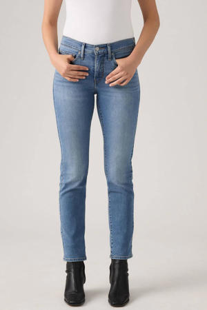 312™ Shaping Slim Jeans high waist slim fit jeans light blue denim