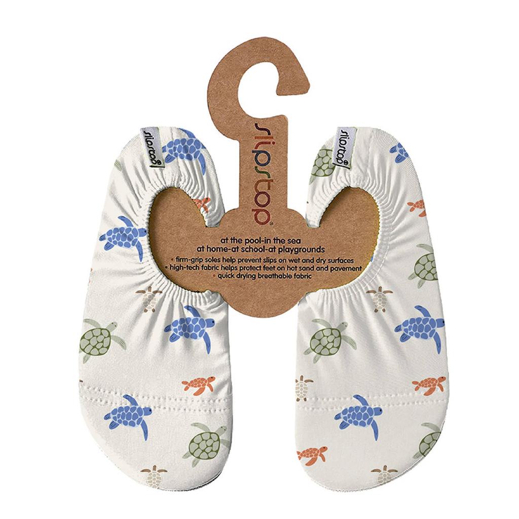 Ecru jongens en meisjes Slipstop waterschoenen van 87% polyester/13% elastaan