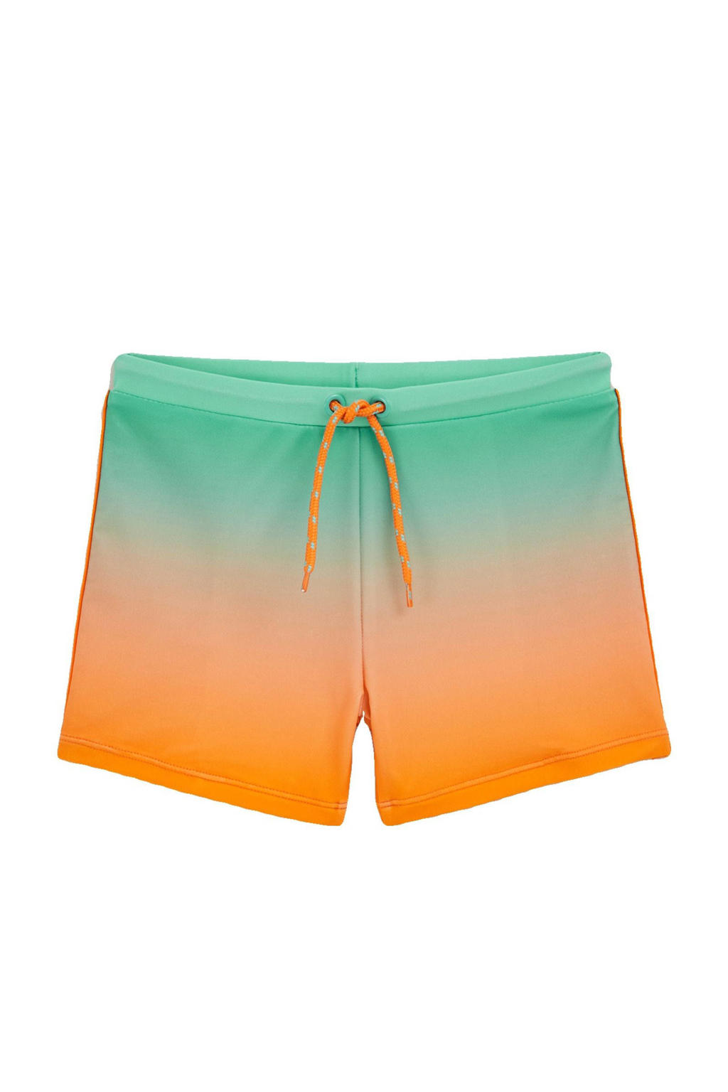 WE Fashion zwemboxer turquoise/oranje