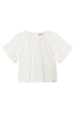 blousetop wit broderie