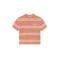 Noppies kids gestreepte T-shirt lichtbruin