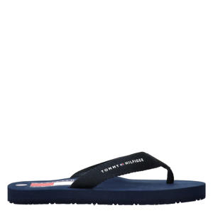 slippers donkerblauw