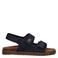 Tommy Hilfiger leren sandalen - donkerblauw