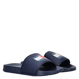 slippers donkerblauw