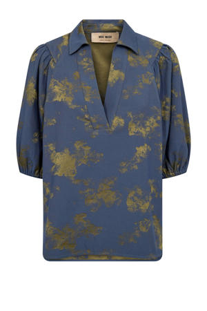 top blauw