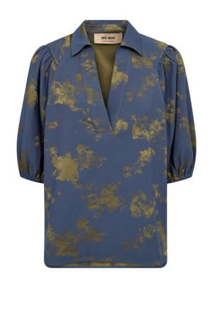 top blauw