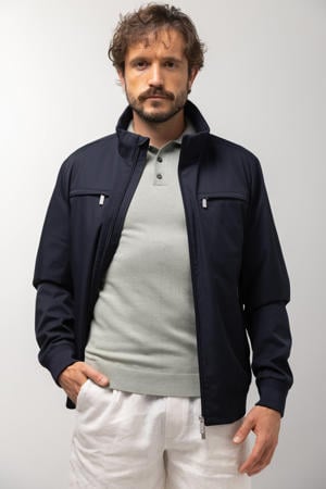 zomerjas donkerblauw