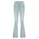 Raizzed high waist flared jeans light blue denim
