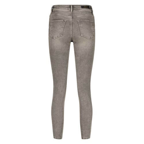 Raizzed high waist skinny jeans grey denim afbeelding