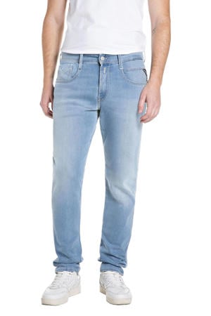 ANBASS slim fit jeans light blue