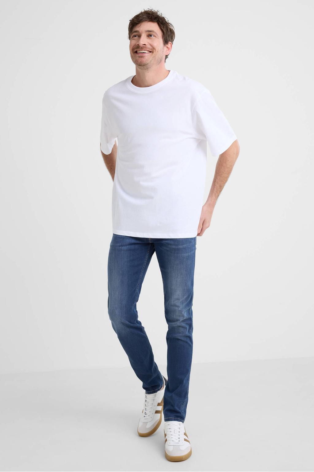 REPLAY ANBASS slim fit jeans dark blue