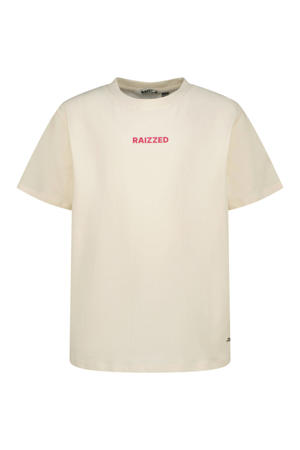 T-shirt met backprint beige