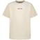 Raizzed T-shirt met backprint beige
