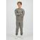 Raizzed sweater met backprint grijs