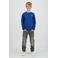 Raizzed longsleeve met backprint blauw