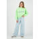 Raizzed sweater lichtgroen