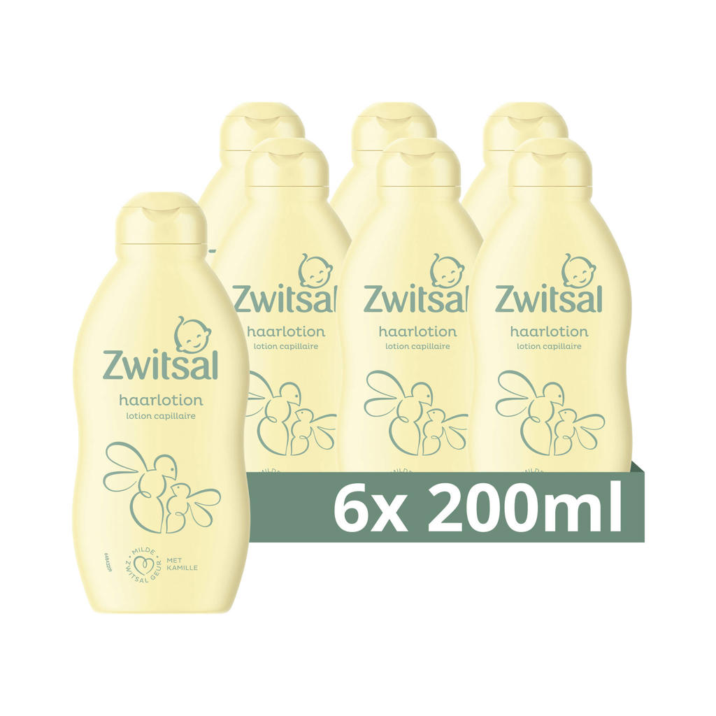 Zwitsal haarlotion - 6 x 200 ml