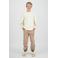 Raizzed sweater met backprint wit