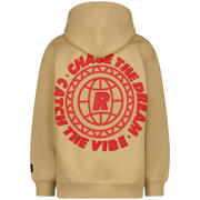 thumbnail: Raizzed hoodie met backprint beige