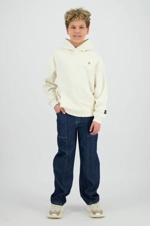 hoodie met backprint wit