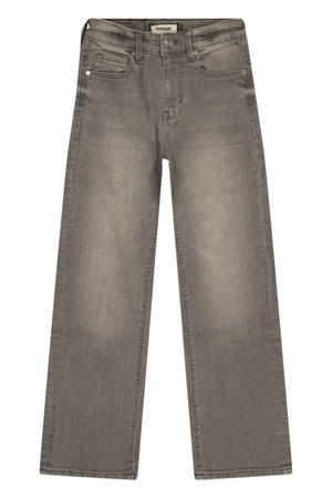 wide leg jeans grey denim