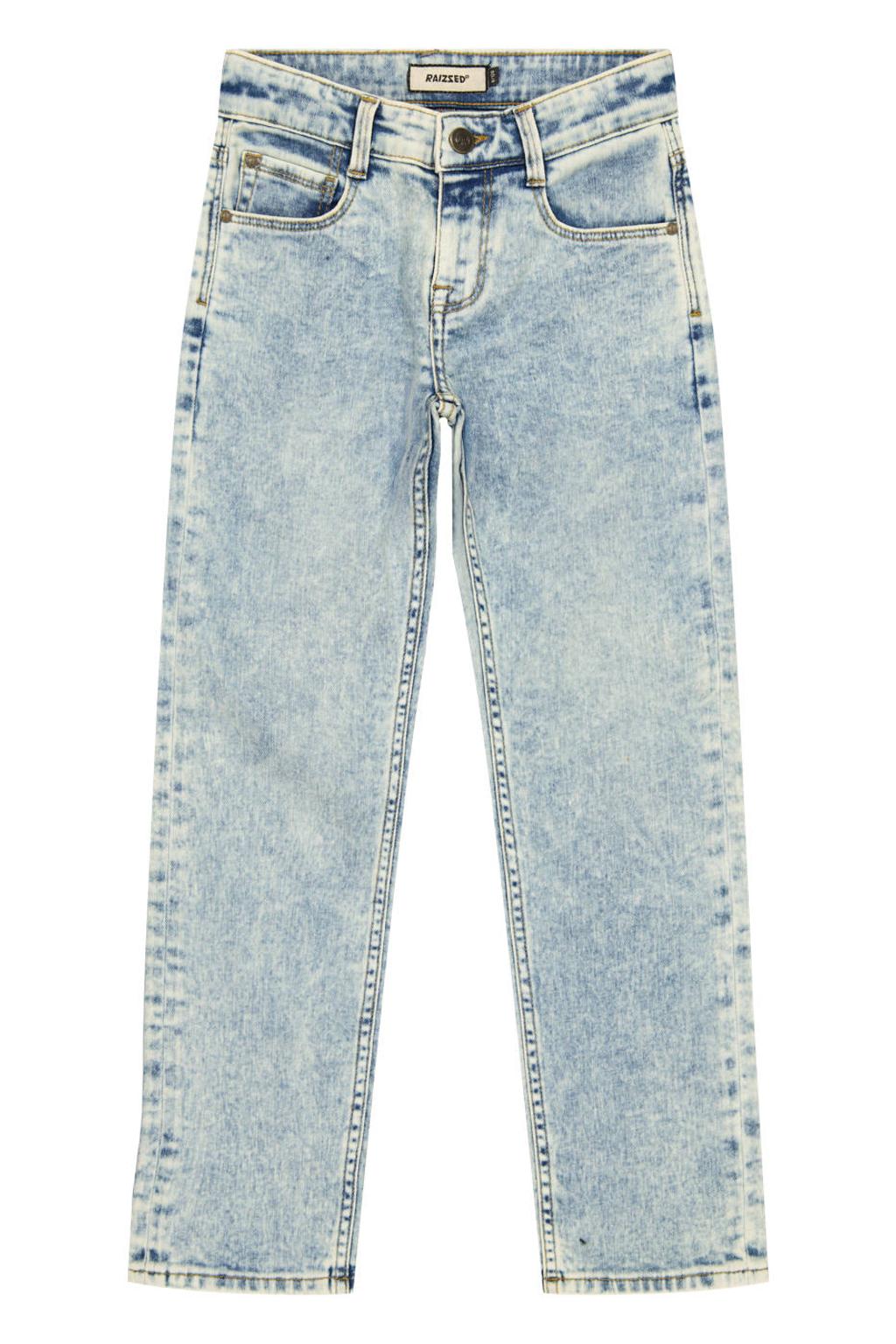 Light blue denim jongens Raizzed regular waist regular fit jeans van denim met effen