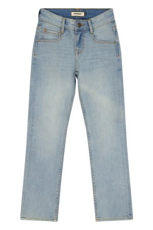 regular waist regular fit jeans light blue denim