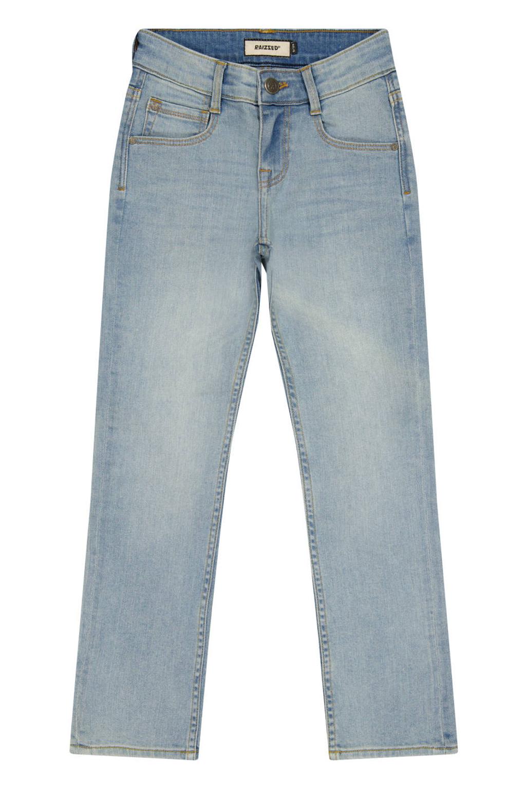 Light blue denim jongens Raizzed regular waist regular fit jeans van denim met effen