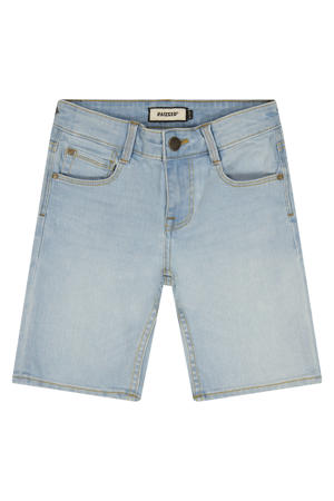 denim short light blue denim
