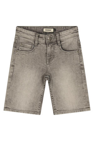 denim short grey denim