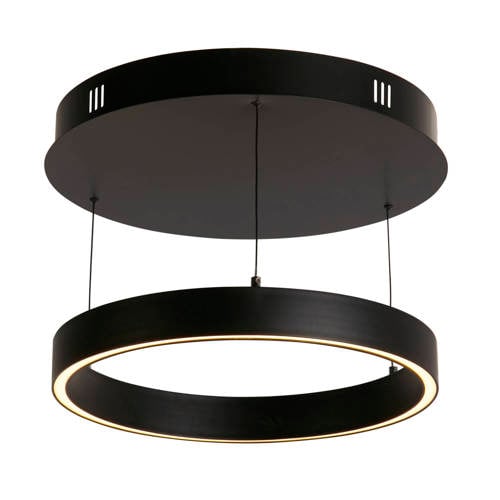Searchlight Electric hanglamp Layla - touchless dimmer - Zwart afbeelding