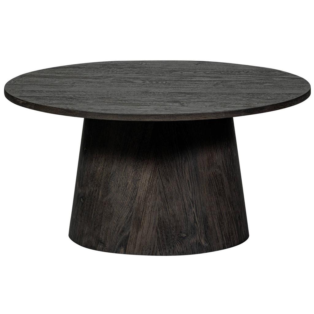 WOOOD WOOOD Maan Salontafel - MDF - Donkerbruin - 40x80x80